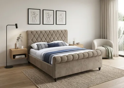 Chesterfield Double Bed (4ft 6in)