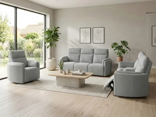 Juno Fabric Recliner Sofa