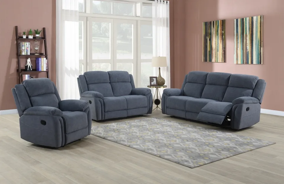Turner Fabric Recliner Sofa