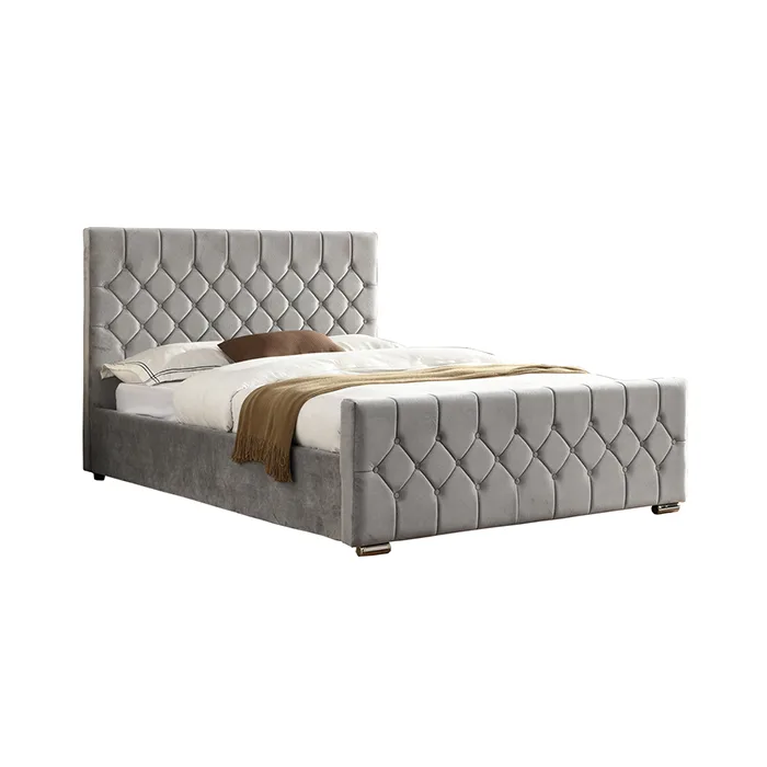 Galway Bed Frame - Silver, Double 4ft 6in