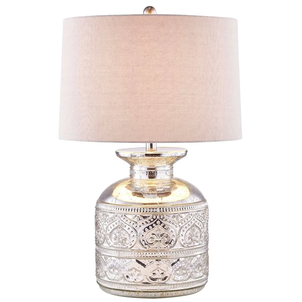 Mercury Glass Table Lamp