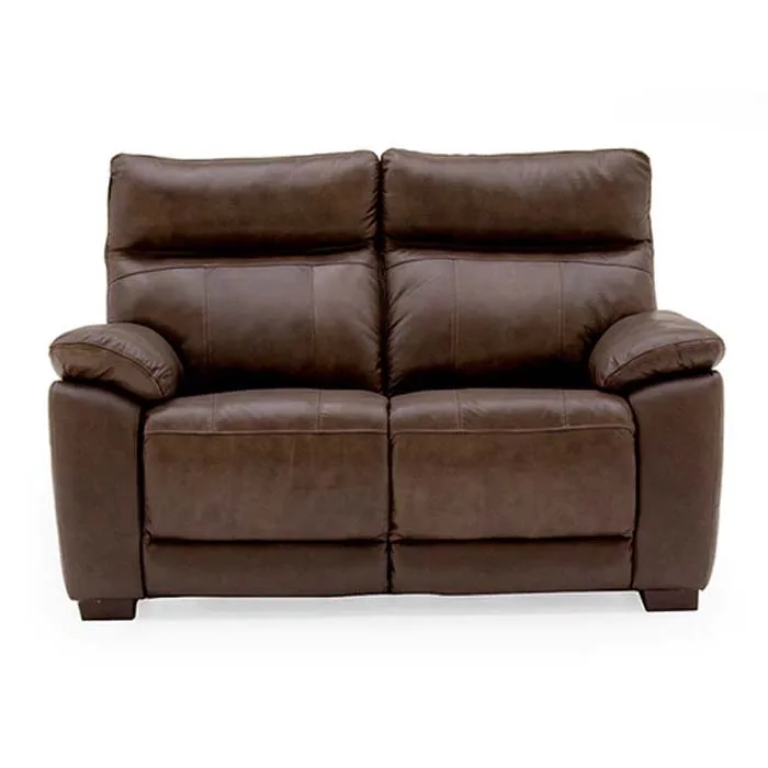 Positano Leather 2 Seater - Brown
