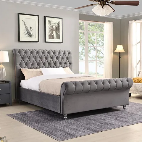 4ft 6in Kilkenny Bed Set - Grey