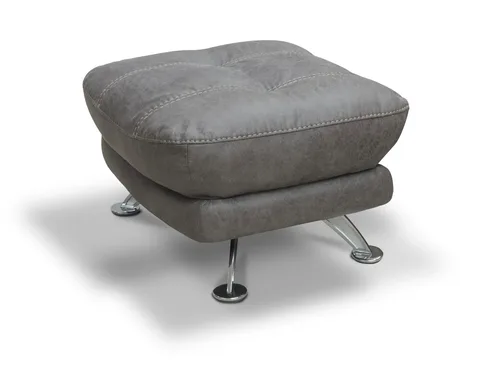Axis Dark Grey Footstool