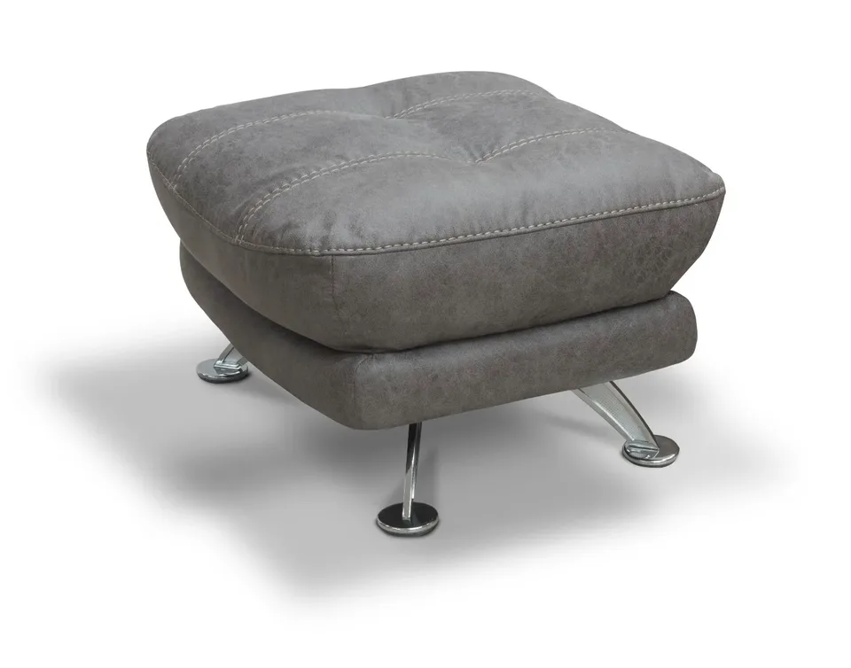 Axis Dark Grey Footstool