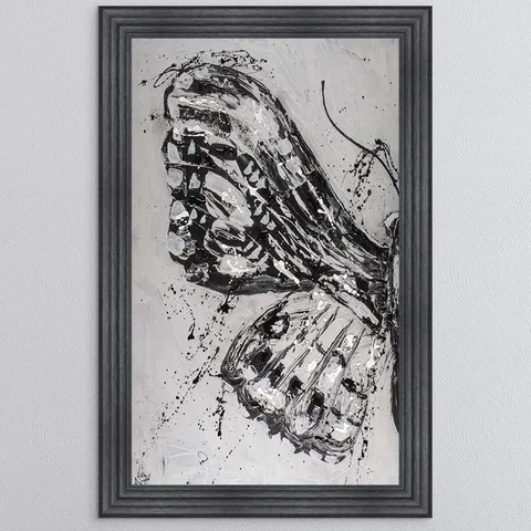 The Butterfly Wing Framed Wall Art
