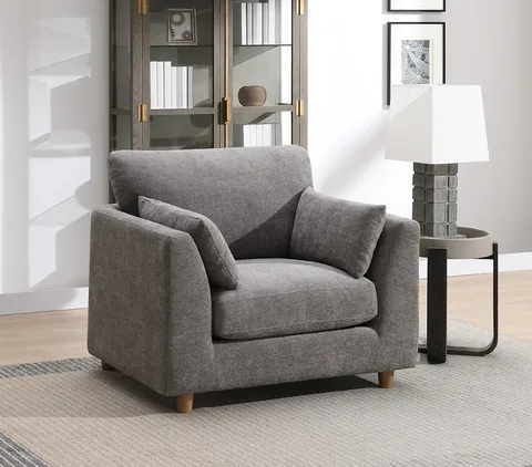 Alina 1 Seater Armchair - Liberty Stone