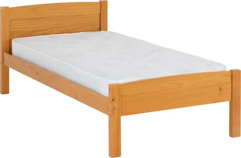 Amber 3ft Single Bed Antique Pine