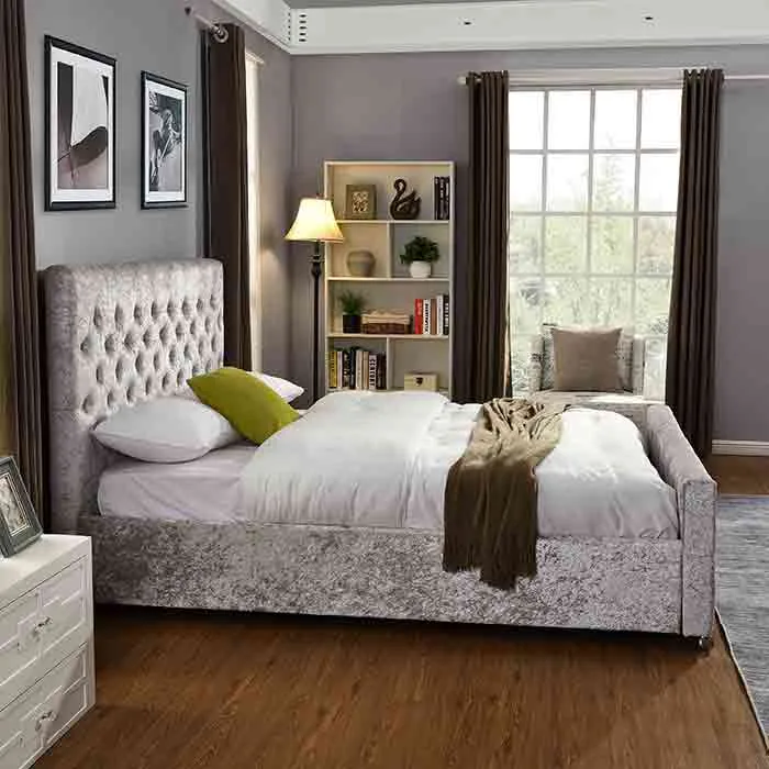 Galaxy Bed - Double 4ft 6in, Pink