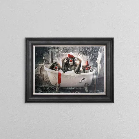 Monkey Wash Framed Wall Art