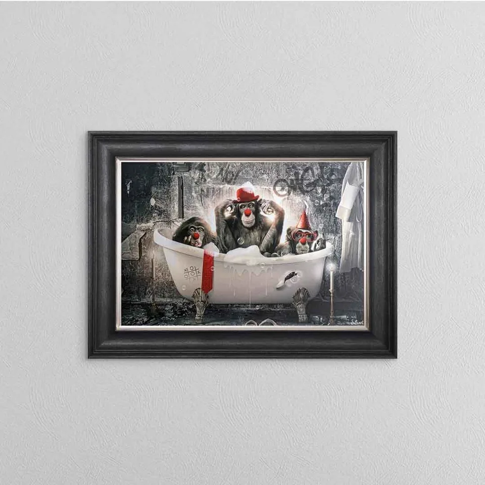 Monkey Wash Framed Wall Art