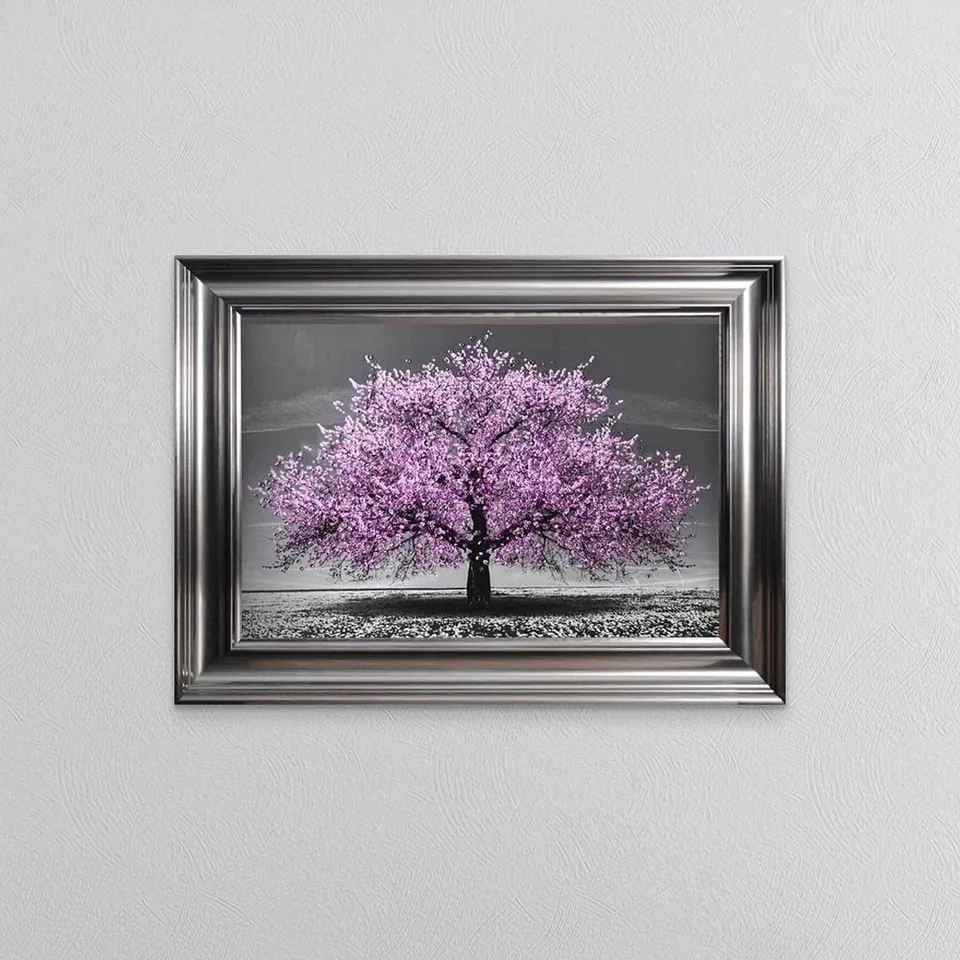 Pink Cherry Framed Wall Art