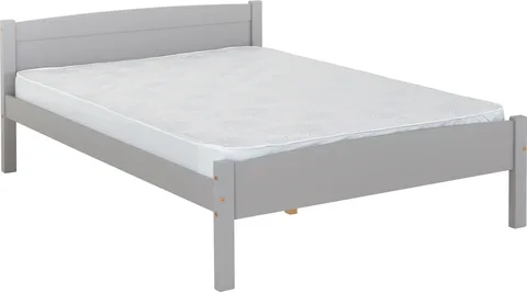 Amber 4ft6 Double Bed Grey Slate