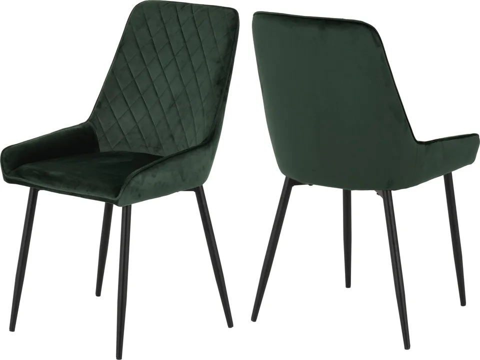 Avery Green Dining Chair - Box of 2