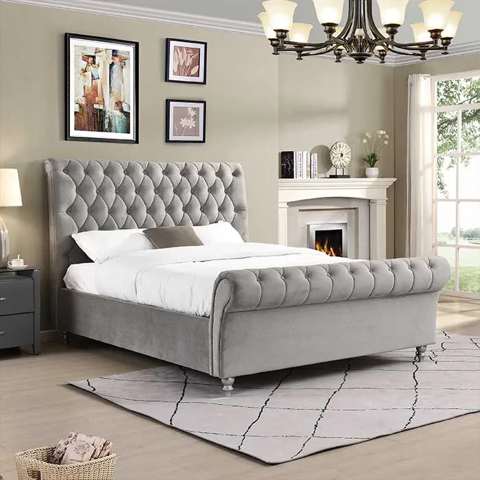 6ft Kilkenny Bed Set - Mink