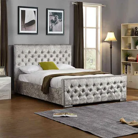 Galaxy Bed - Small double 4ft, Silver
