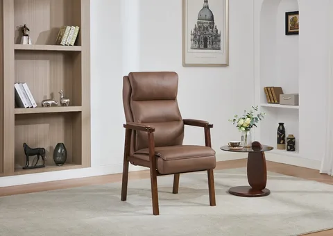 Bramble Fireside Chair - Chestnut Brown