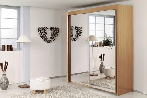 Imperial 2 Door Sliderobe 1.5m - Sonoma Oak