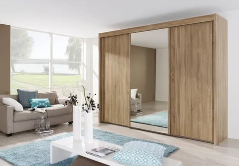Imperial 2 Door Sliderobe 2.5m - Sonoma Oak