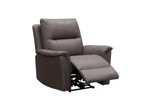 Kansas Truffle 1 Seater Sofa - Manual Reclining