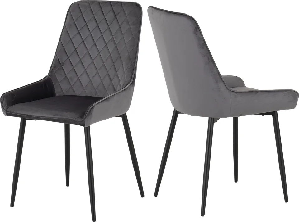 Avery Grey Dining Chair - Box of 2