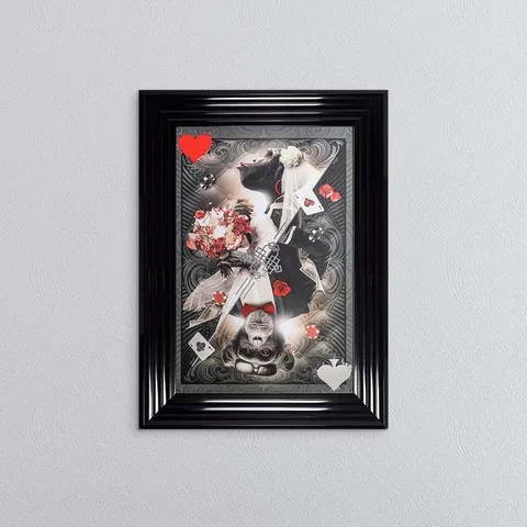 Monkey Marriage Framed Wall Art