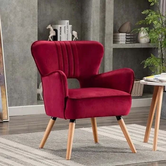 Ruby Fabric Chair - Grey