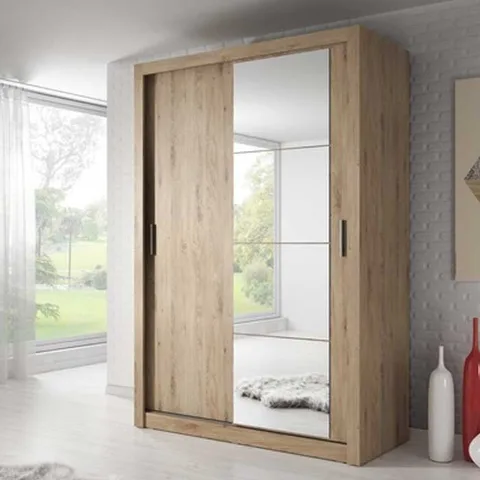 Denmark Sliderobe 1.2 M - Oak Shetland