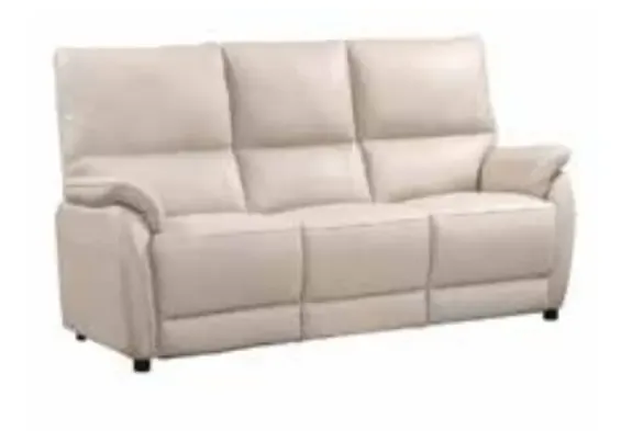 Esprit Chalk 3 Seater Sofa - Fixed