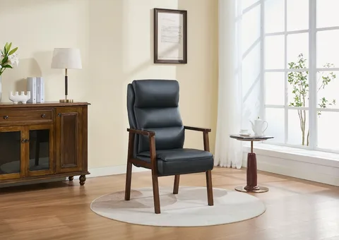 Bramble Fireside Chair - Midnight Black