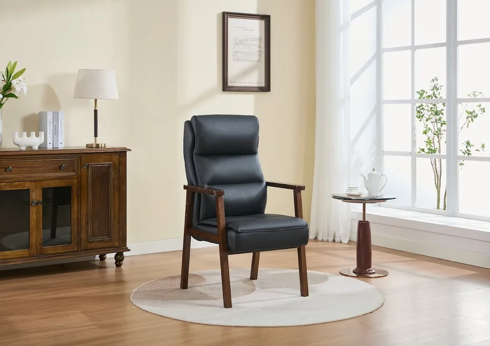 Bramble Fireside Chair - Midnight Black