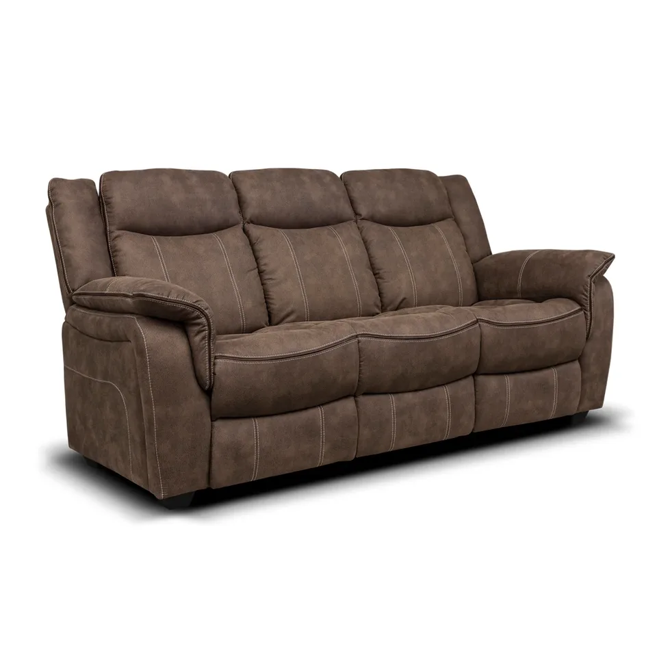 Brooklyn Hazel 3 Seater Fixed Sofa