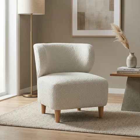 Josie Accent Chair White