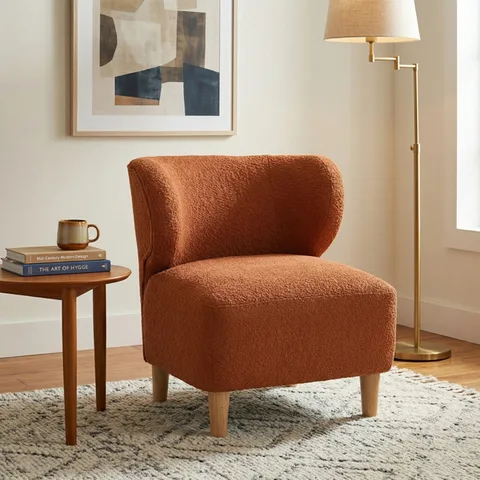 Josie Accent Chair Rust
