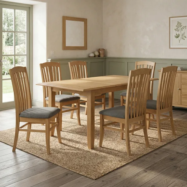 Kilkenny Oak 120cm Dining Set