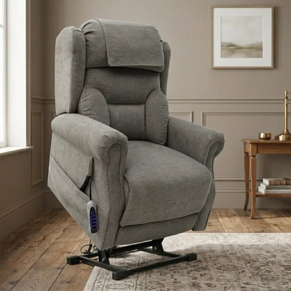 Berkshire Quad Motor Lift & Tilt Chair Stone
