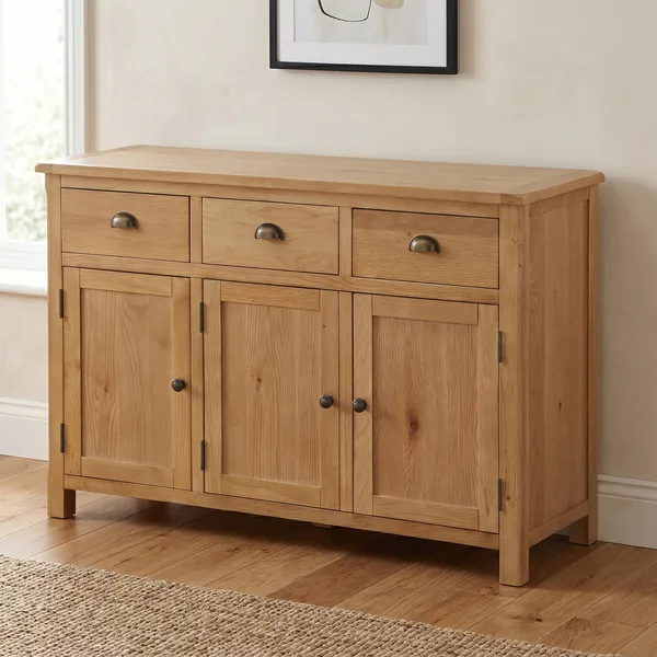 Kilmore Oak 3 Door Sideboard