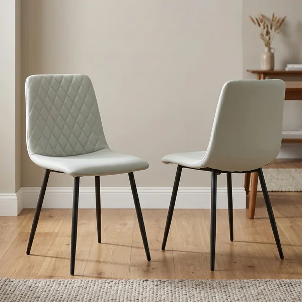 Argenta Dining Chair - Light Grey