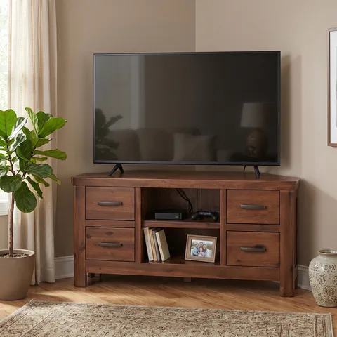 Andorra Acacia Corner TV Unit
