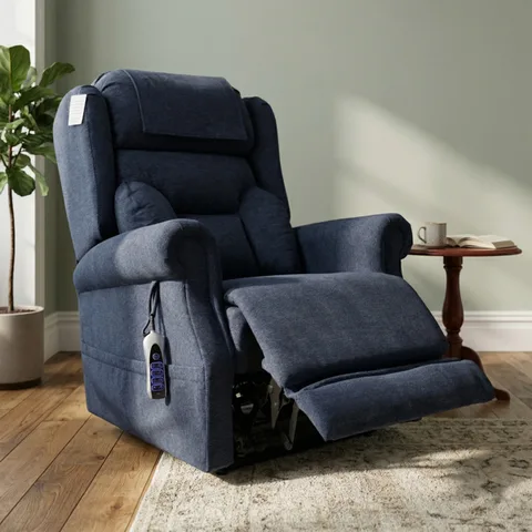 Berkshire Quad Motor Lift & Tilt Chair Deep Blue