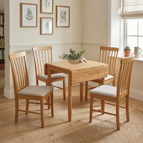 Cologne Square D Set/ 4 Chairs