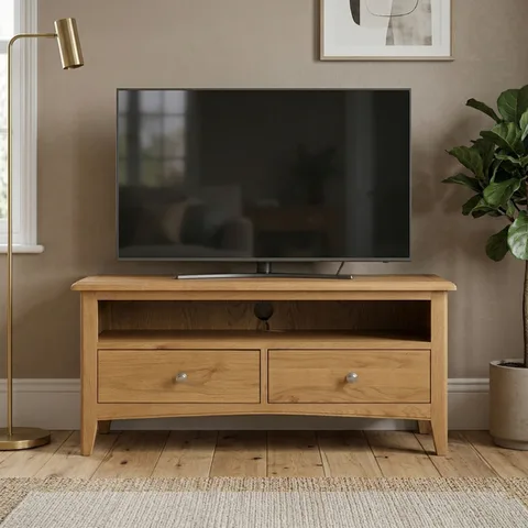 Kilkenny Oak Lrg TV Unit