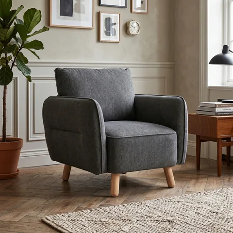 Georgia Chair Dark Grey