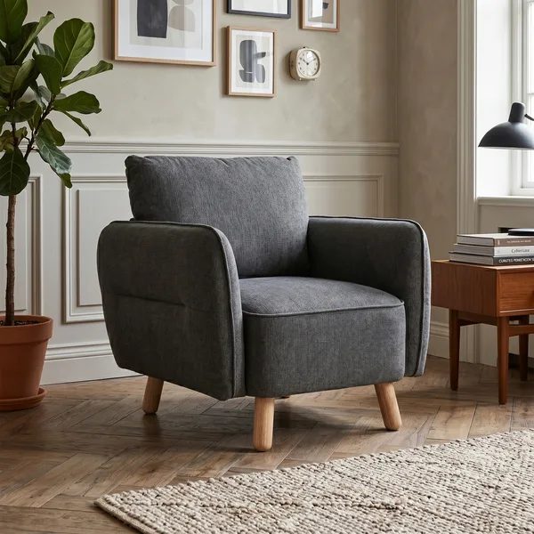 Georgia Chair Dark Grey