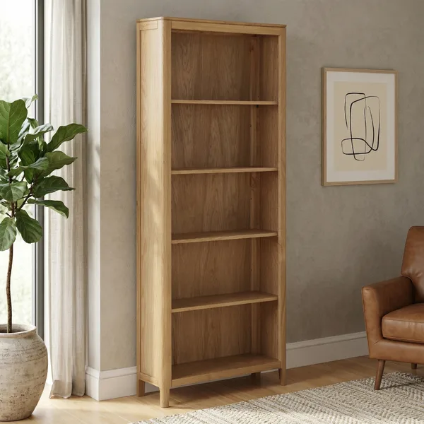 Dunmore Oak Tall Bookcase