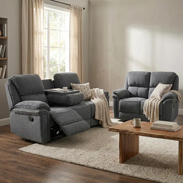 Belmont Grey 3+2