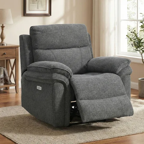 Harrow Chair Elec Dark Grey