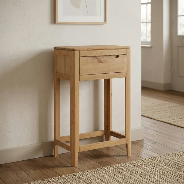 Dunmore Oak Medium Hall Table