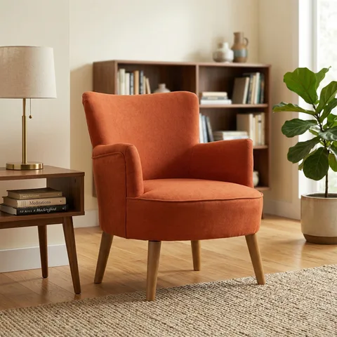 Keira Armchair Sunburst Orange