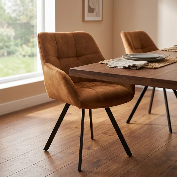 Jade Dining Chair - Rust - KD